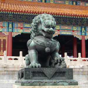 China Royal Bronze Lion (Shih Tzu History)