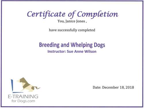 Breeding and Whelping Dogs Breeding and Whelping Dogs