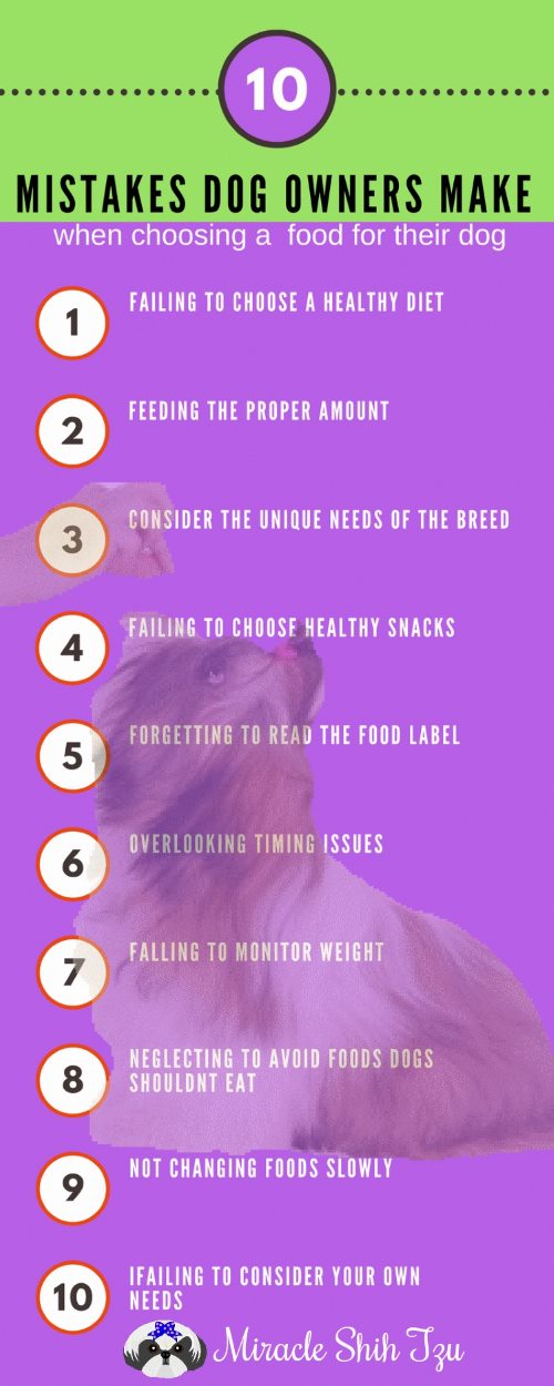 Shih Tzu Feeding Chart