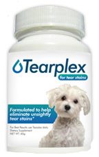 Tearplex, tear stain reducer and eliminater